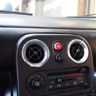 Miata vent rings Diamond Tooled